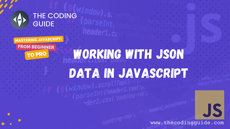 Working with JSON data in JavaScript